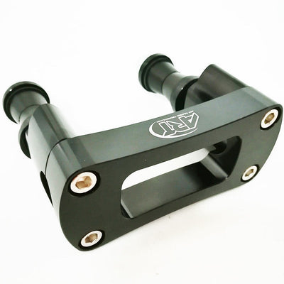 Steering holder with silent blocks