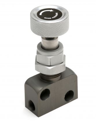 Brake pressure proportioning valve